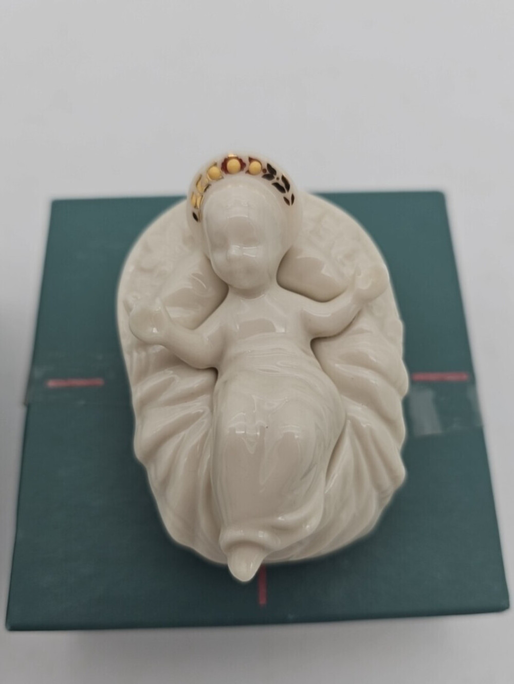 Lenox Christmas Figure - Jewel Collection - Nativity Figurine - Baby Jesus
